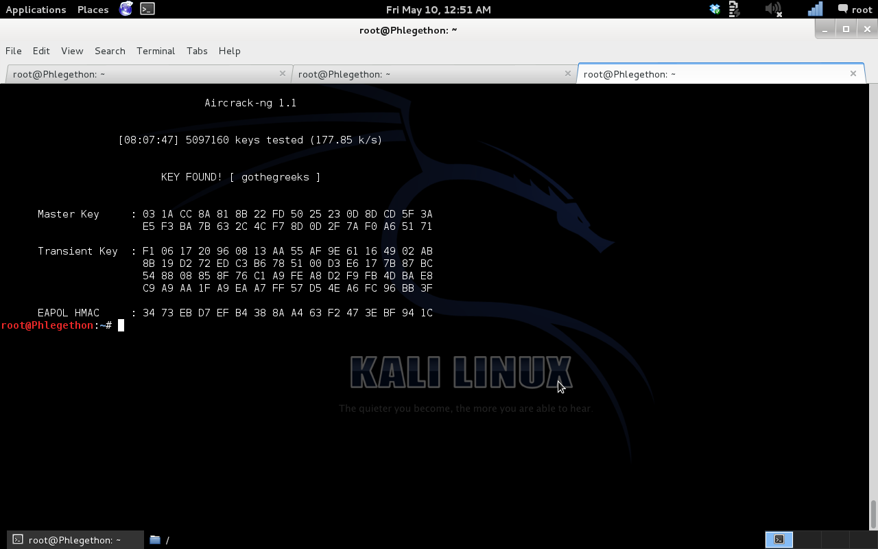 Cracking WEP & WPA2-PSK Wireless Encryption